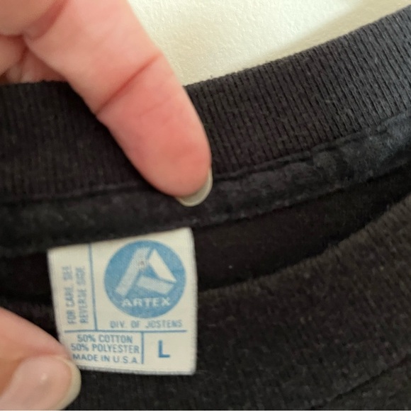 Vintage Single Stitch Artex B-2 Bomber Edwards California T-Shirt Size L - Picture 7 of 16